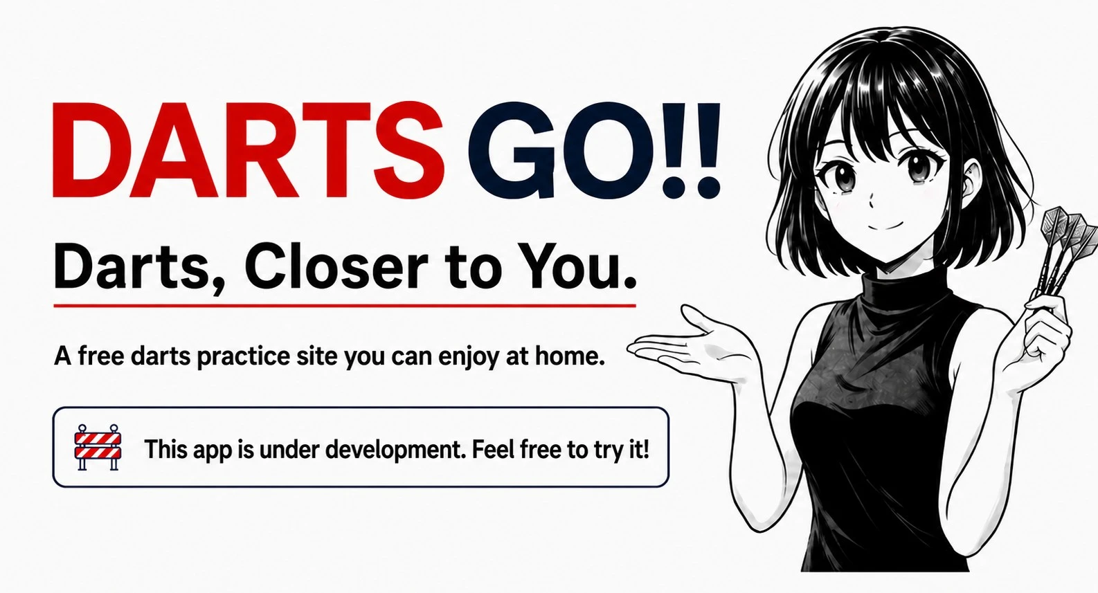 Darts Go free online darts practice tools for home training